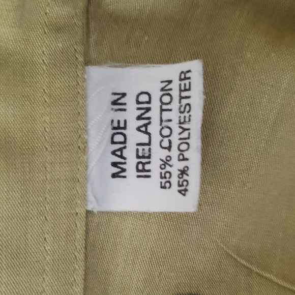 Savile Row chartreuse button down shirt - Picture 6 of 11